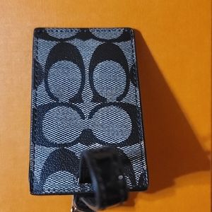 Coach Luggage Tag